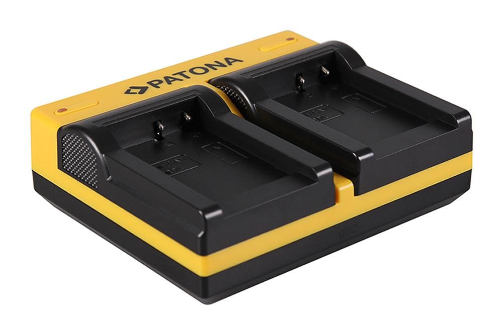 PATONA Dual Charger for Canon NB-7L Powershot G10 G11 G12 with Micro-USB Cable