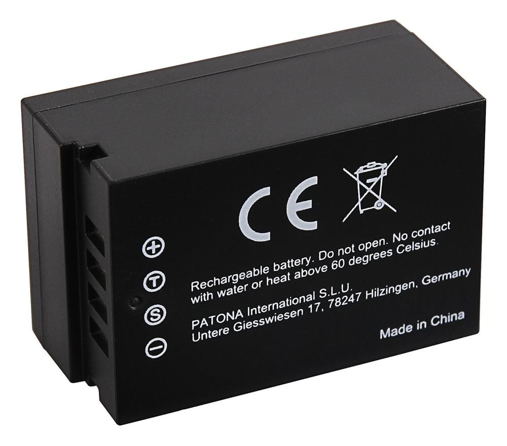 PATONA Batería Premium para Fuji NP‑T125 NPT‑125 GFX‑50S GFX50S GFX‑100 GFX100 Fujifilm