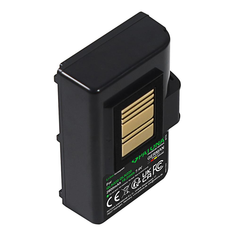 PATONA Batterie Premium pour Zebra QLN320 BTRY-MPP-34MA1-01