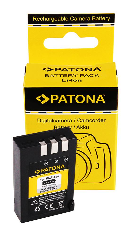 PATONA Bateria do Fuji FinePix S100FS S-100FS S100 FS NP140 NP-140 PATONA Bateria do Fuji FinePix S100FS S-100FS S100 FS NP140 NP-140
