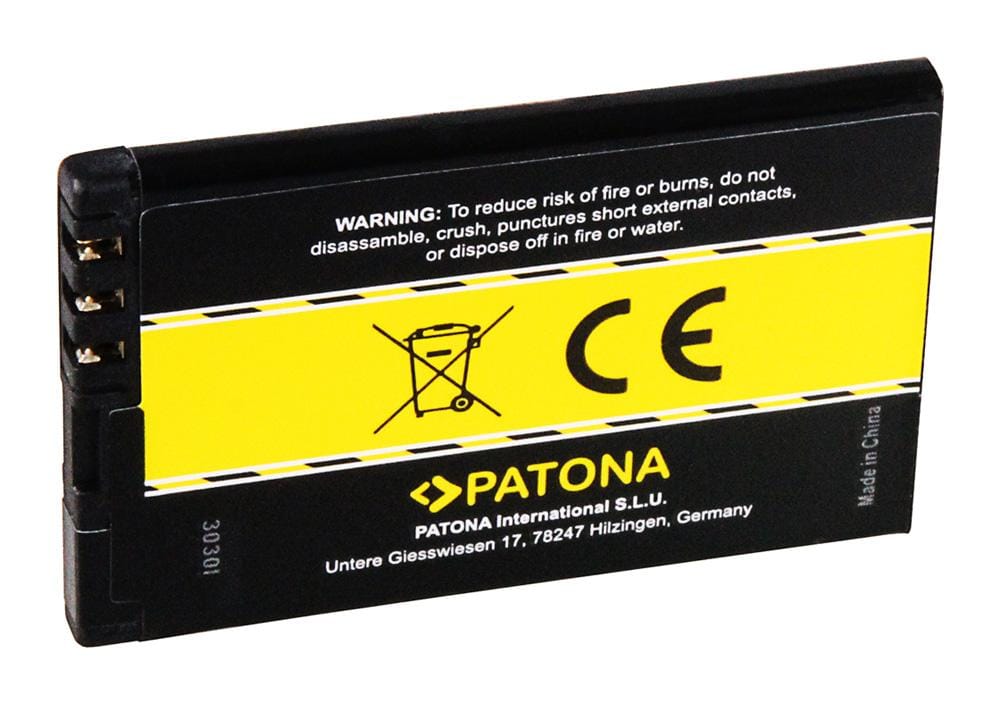 Batterie PATONA pour Nokia BL-4CT 2720 fold 5310 5630 XpressMusic 6600 fold Batterie PATONA pour Nokia BL-4CT 2720 fold 5310 5630 XpressMusic 6600 fold