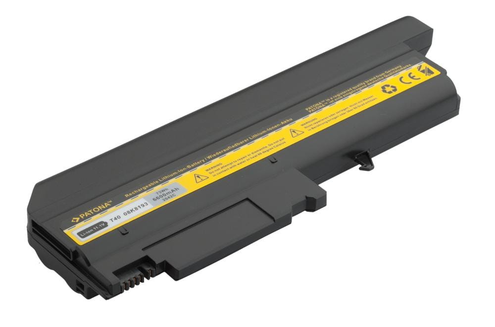 PATONA Bateria para IBM Thinkpad T40 T41 T42 T43 R51 02K8193 6600mAh PATONA Bateria para IBM Thinkpad T40 T41 T42 T43 R51 02K8193 6600mAh