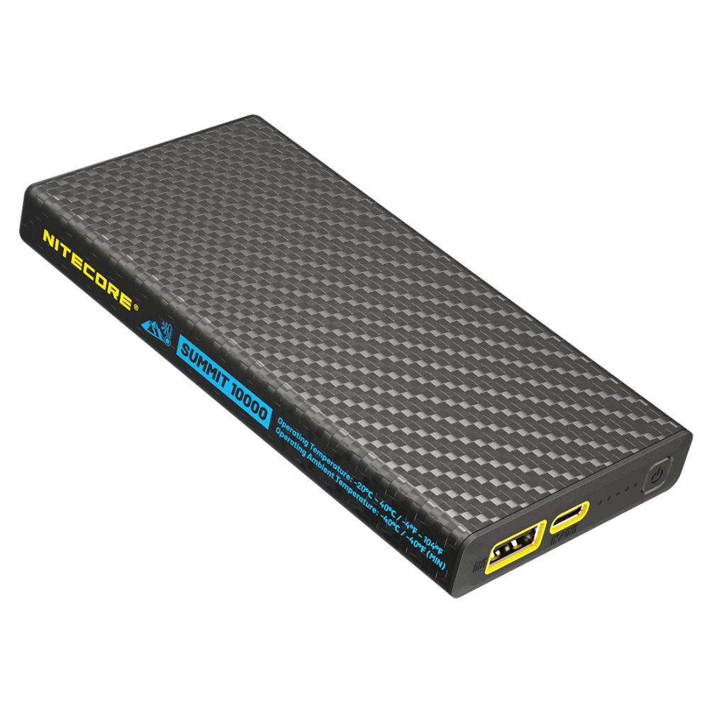 Banque d'alimentation Nitecore SUMMIT 10000mAh Banque d'alimentation Nitecore SUMMIT 10000mAh