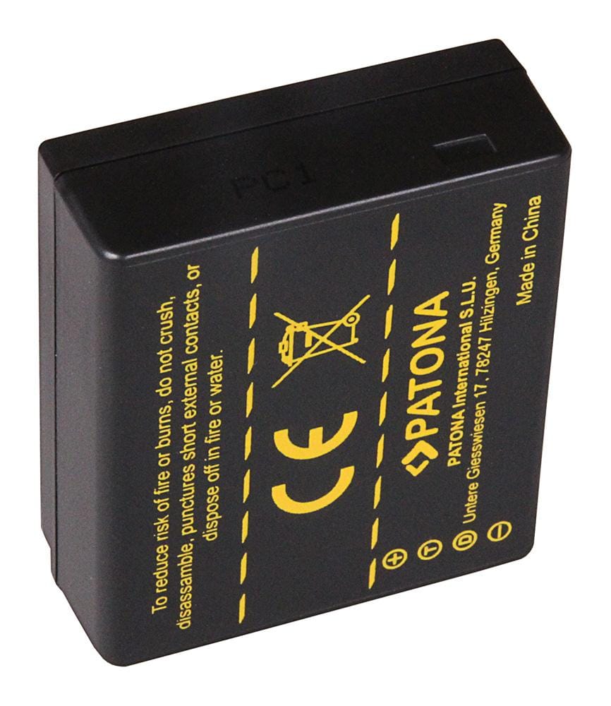 PATONA batteria per Panasonic DMC-GF6 DMW-BLG10 CS-BLG10MC