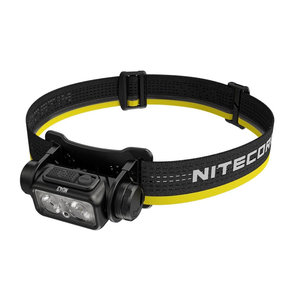 Akumulatorowa latarka czołowa Nitecore NU43 Ultra Light 1400 lumenów
