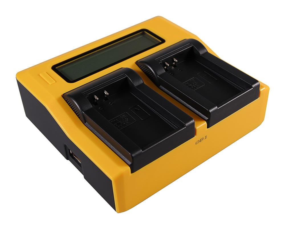 Cargador PATONA Dual LCD USB para Nikon ENEL20 EN-EL20 ENEL20a EN-EL20a