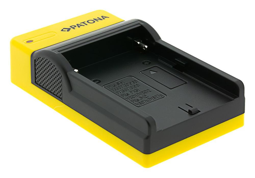 Cargador USB Slim PATONA con entrada USB-C para Sony NP-F970 NP-F960 NP-F950 DCR-VX2100 HDR-FX1 Cargador USB Slim PATONA con entrada USB-C para Sony NP-F970 NP-F960 NP-F950 DCR-VX2100 HDR-FX1