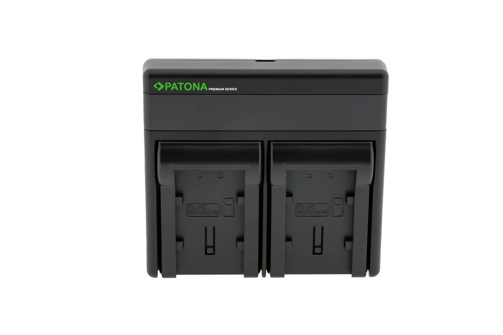 PATONA Premium Dual PD Performance Charger for JVC BN-VG107U with USB-C input/output