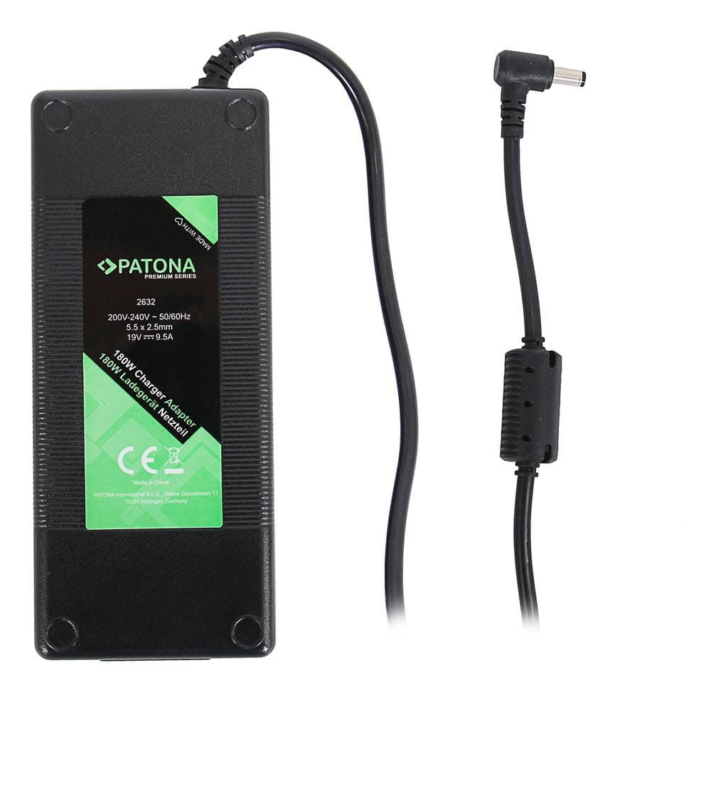 PATONA Alimentation Premium 180W 19V 9,5A 5,5 x 2,5 mm
