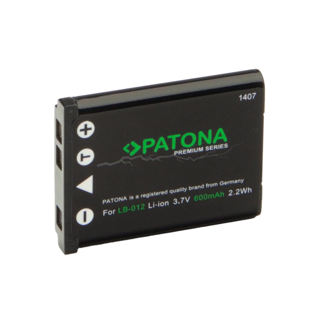 PATONA Batterie Premium pour Kodak LB-012 Easyshare M125 M215 M23 M5350 M552 PixPro FZ51 FZ52 FZ53 PATONA Batterie Premium pour Kodak LB-012 Easyshare M125 M215 M23 M5350 M552 PixPro FZ51 FZ52 FZ53