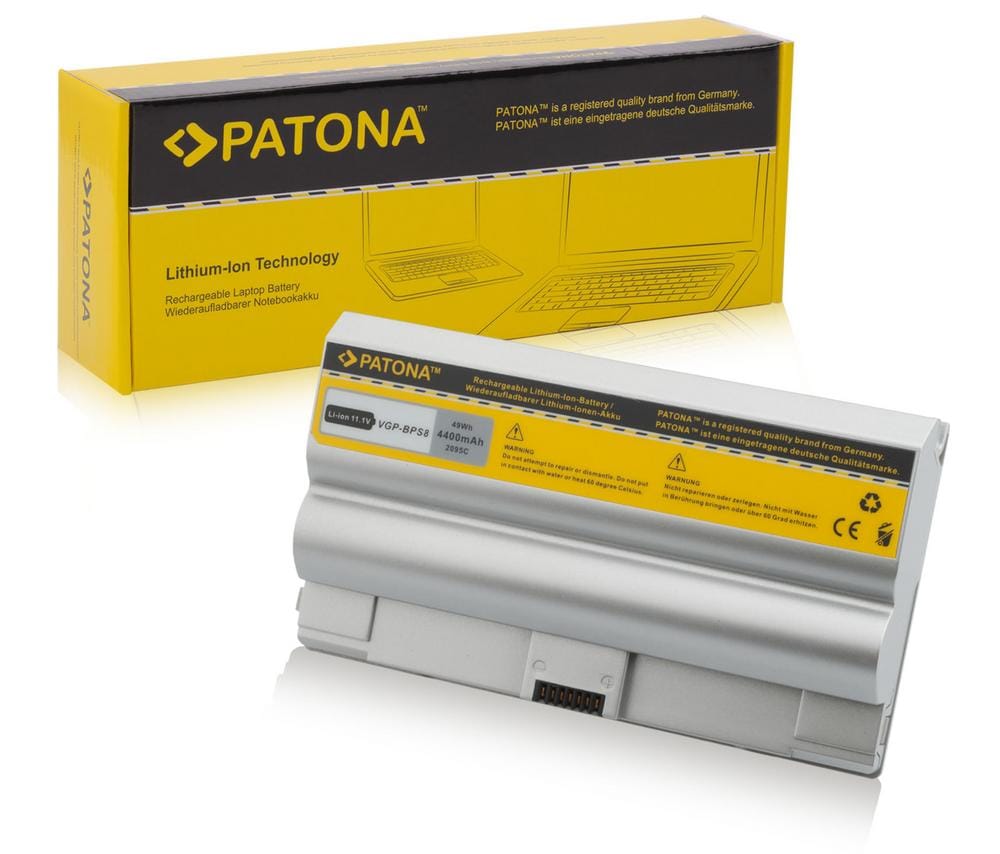 PATONA Battery for Sony VAIO VGP-BPL8A VGP-BPS8 VGP-BPS8A VGP-BPL8 PATONA Battery for Sony VAIO VGP-BPL8A VGP-BPS8 VGP-BPS8A VGP-BPL8