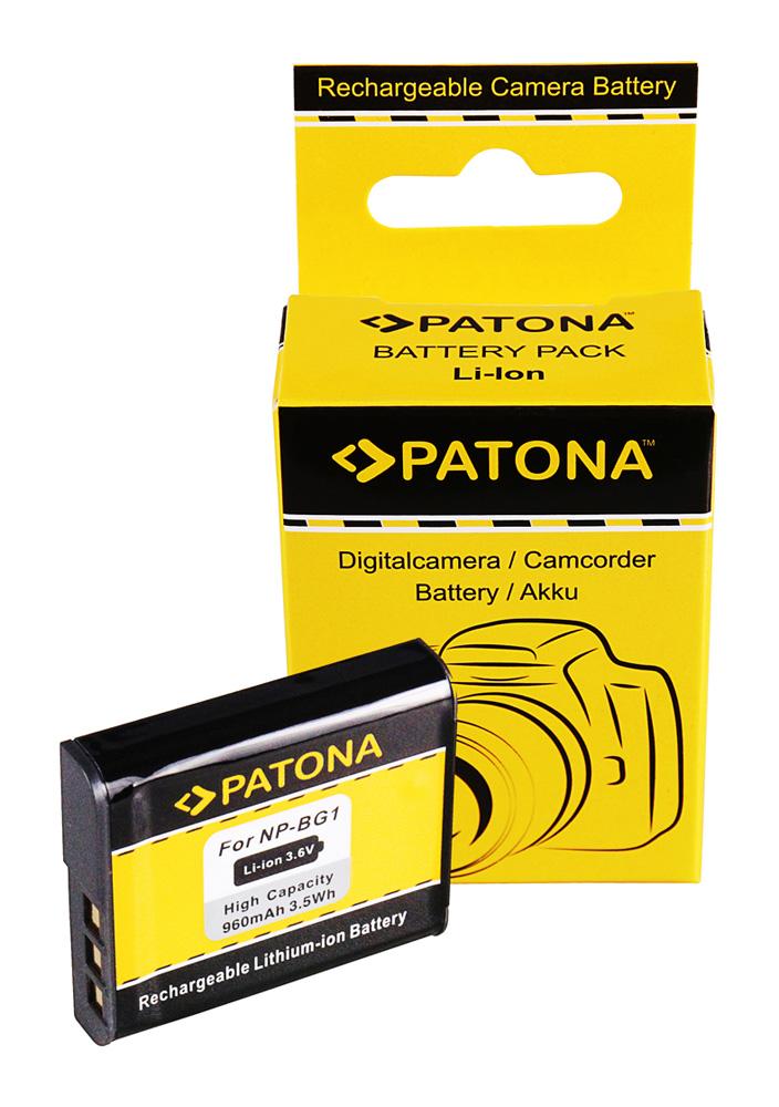 Bateria PATONA para Sony NP-BG1 DSC-N1 N2 H3 H7 H9 H10 T20 T25 W30 W35 Bateria PATONA para Sony NP-BG1 DSC-N1 N2 H3 H7 H9 H10 T20 T25 W30 W35