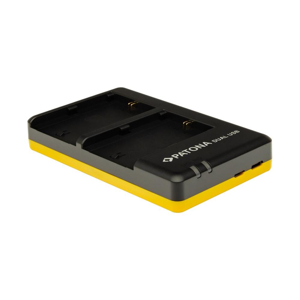 Caricatore rapido duale PATONA per Speedlite Canon EL-1 EL-5 con cavo USB-C