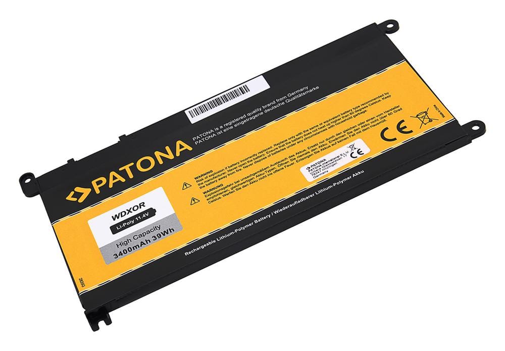 PATONA bateria para Dell Inspiron série 13 14 15 17 e Latitude série 11 WDXOR T2JX4