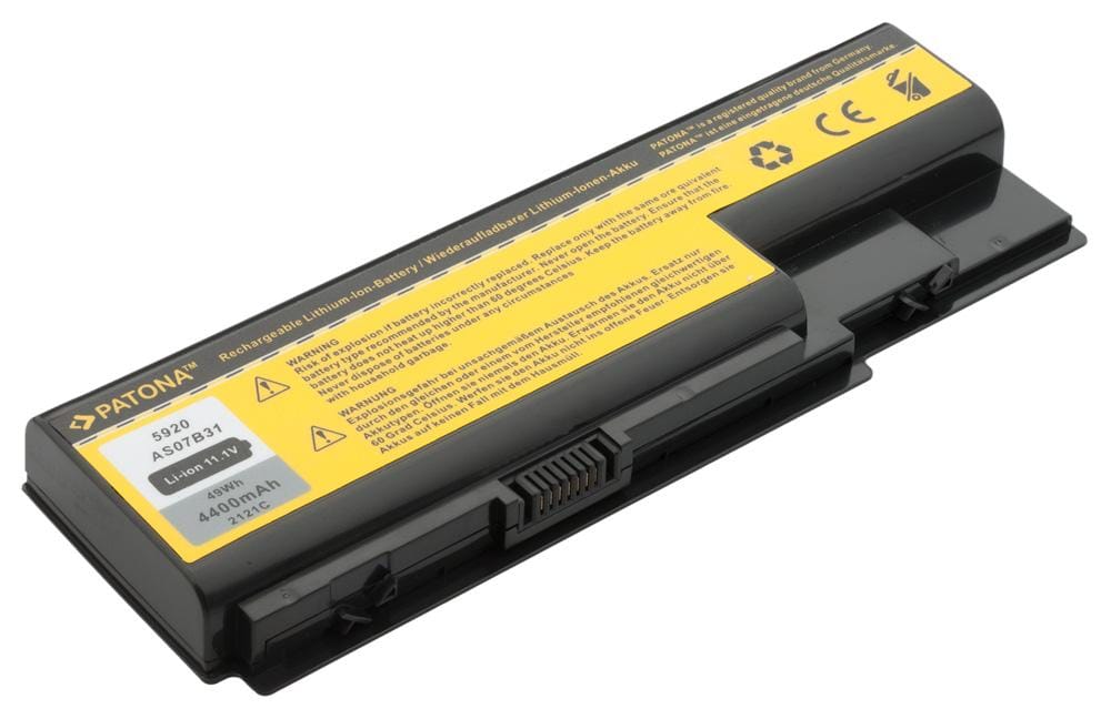 PATONA Bateria para Acer Aspire 5310 5520-6A2G12Mi 5710Z 5720 11,1V PATONA Bateria para Acer Aspire 5310 5520-6A2G12Mi 5710Z 5720 11,1V