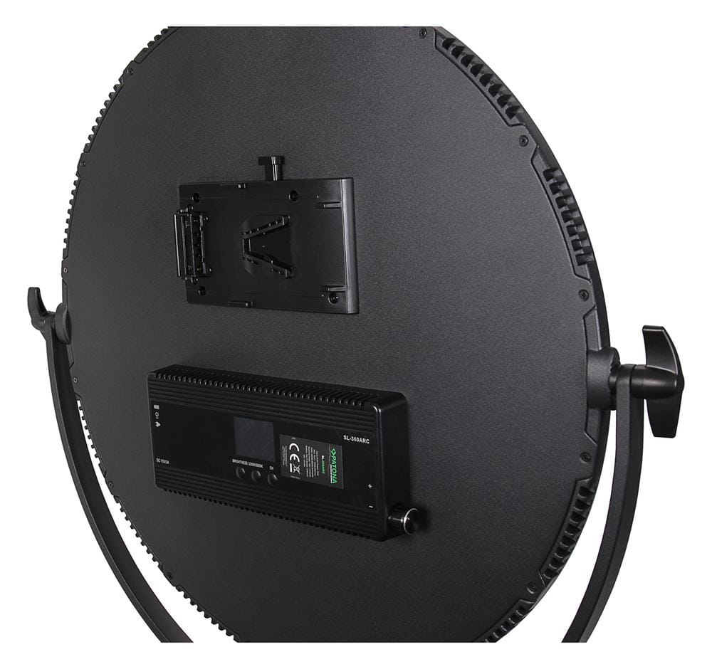 PATONA Premium LED Softlight Photo et Vidéo SL-360ARC avec Contrôle App et Sac de Transport