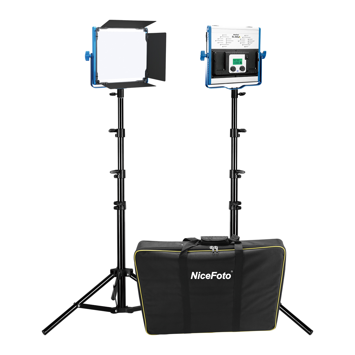 ColorGlow Pro 600 - Professional LED video light with app control and Tripod