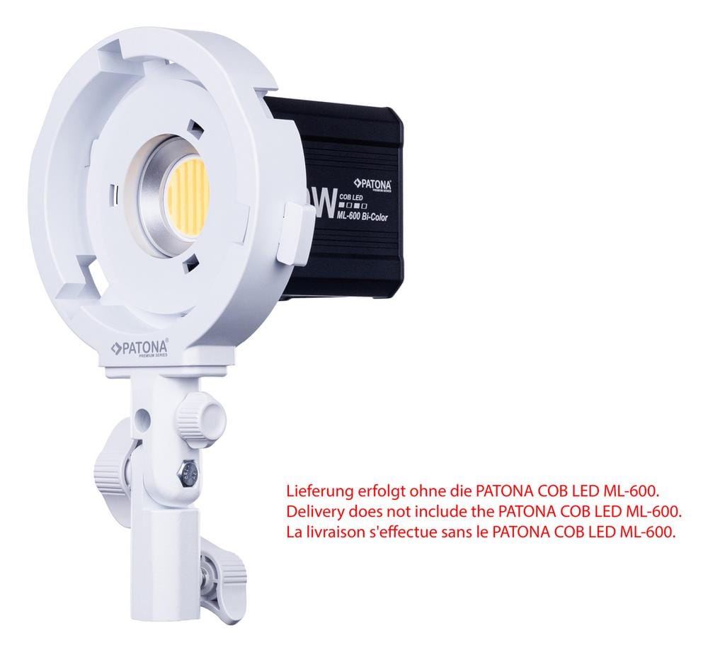 Supporto Bowens Premium PATONA per la lampada LED PATONA ML-600