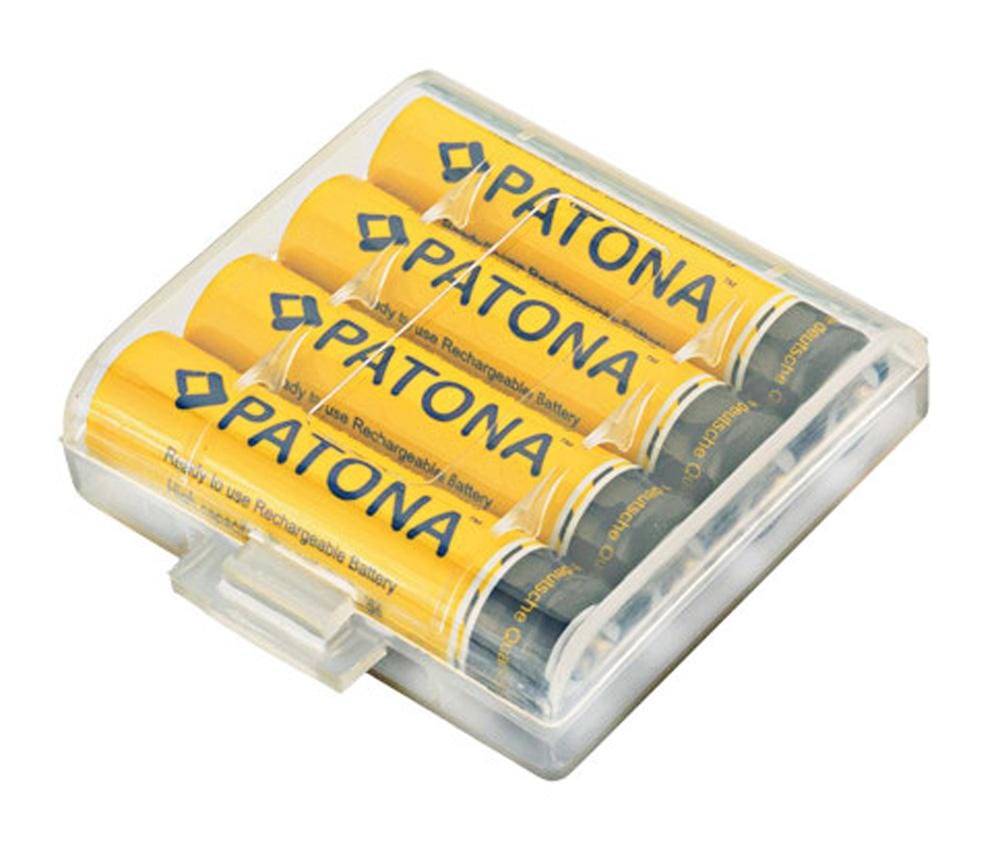 PATONA Micro Batteries 4 pcs AAA (LR3) 900 mAh with Box PATONA Micro Batteries 4 pcs AAA (LR3) 900 mAh with Box