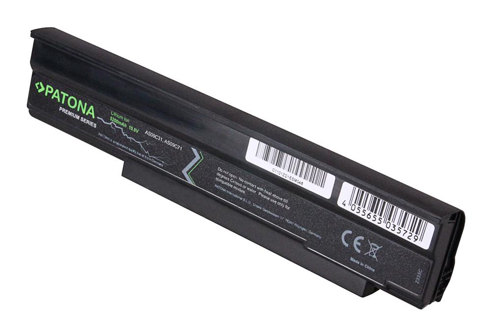 PATONA Premium bateria para Acer Gateway AS09C31 AS09C71 AS09C75 GRAPE32