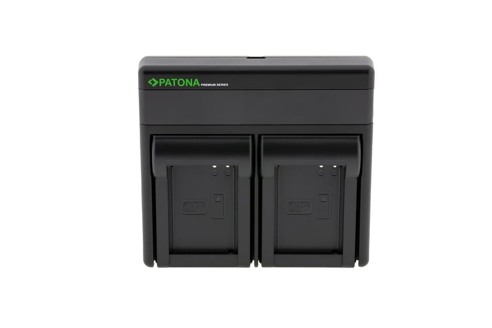 PATONA Premium Dual PD Charger for Canon NB-10L incl. USB-C input/output