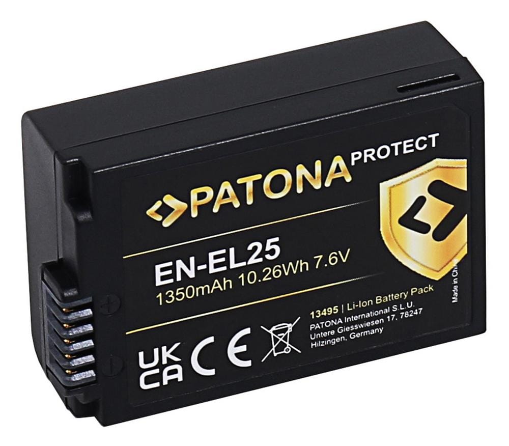 PATONA PROTECT bateria para Nikon Z30 Z50 Z50 II Z fc EN-EL25