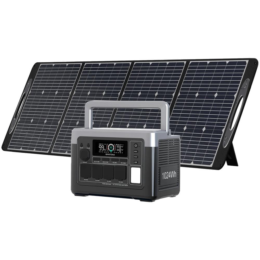 PATONA Platinum Powerstation Autarc 1800 4x AC 1800W 1024Wh USB‑C 1× PD 100W 1× PD 20W USB‑A 2× 18W