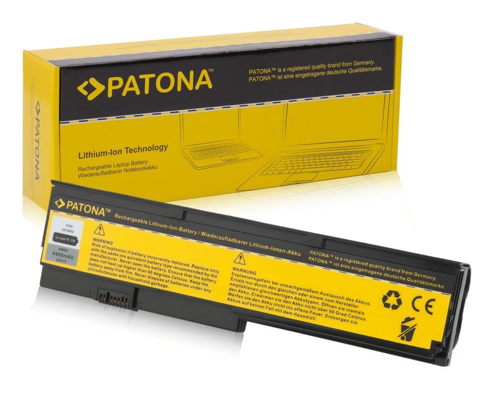 PATONA Battery for IBM X200 X200S 42T4534 42T4535 42T536 42T4538 42T4540 42T4542