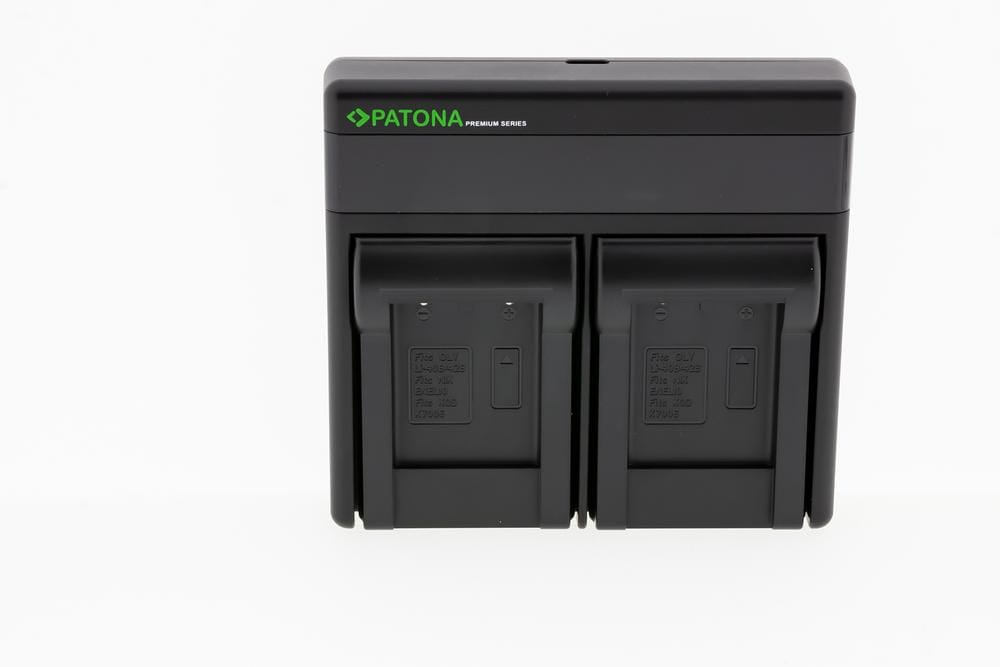 PATONA Premium Dual PD Performance Charger for Olympus Li-40B with USB‑C Input/Output PATONA Premium Dual PD Performance Charger for Olympus Li-40B with USB‑C Input/Output