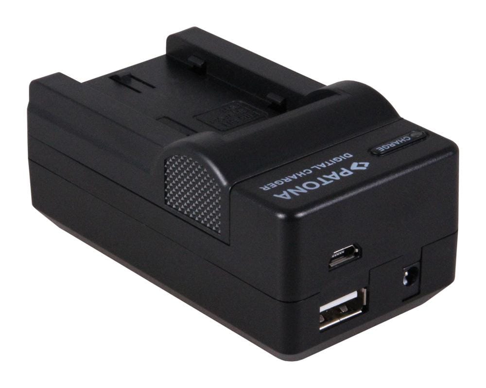 PATONA Carregador 4 em 1 para baterias Sony NP-FS10 NP-FS11 NP-FS21