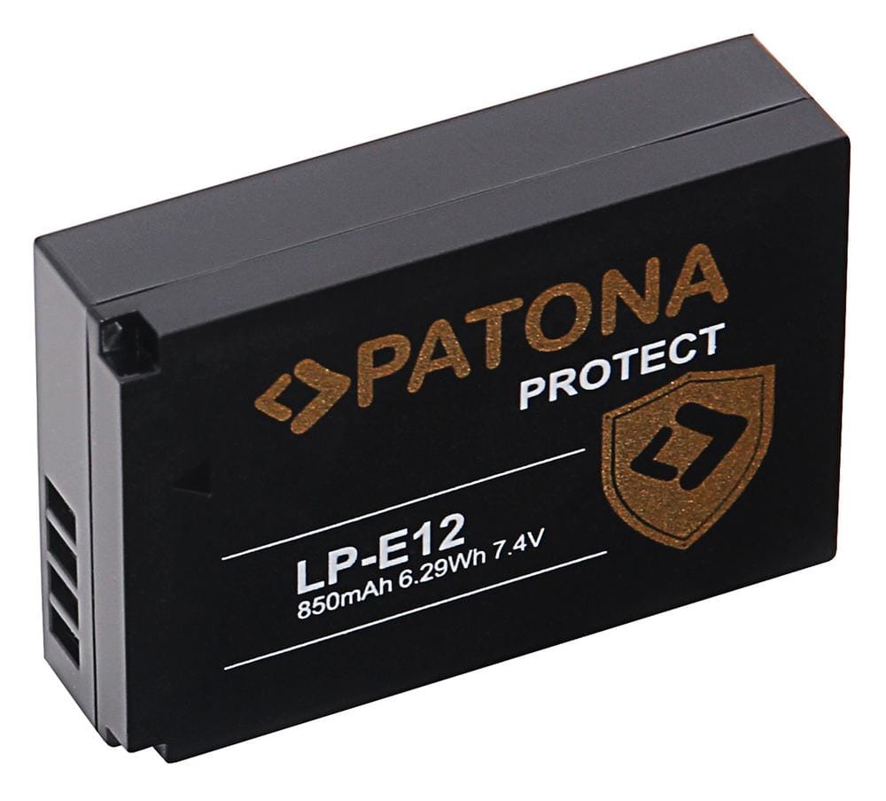 PATONA PROTECT Batería para Canon EOS M50 EOS-M50 LP-E12 PATONA PROTECT Batería para Canon EOS M50 EOS-M50 LP-E12
