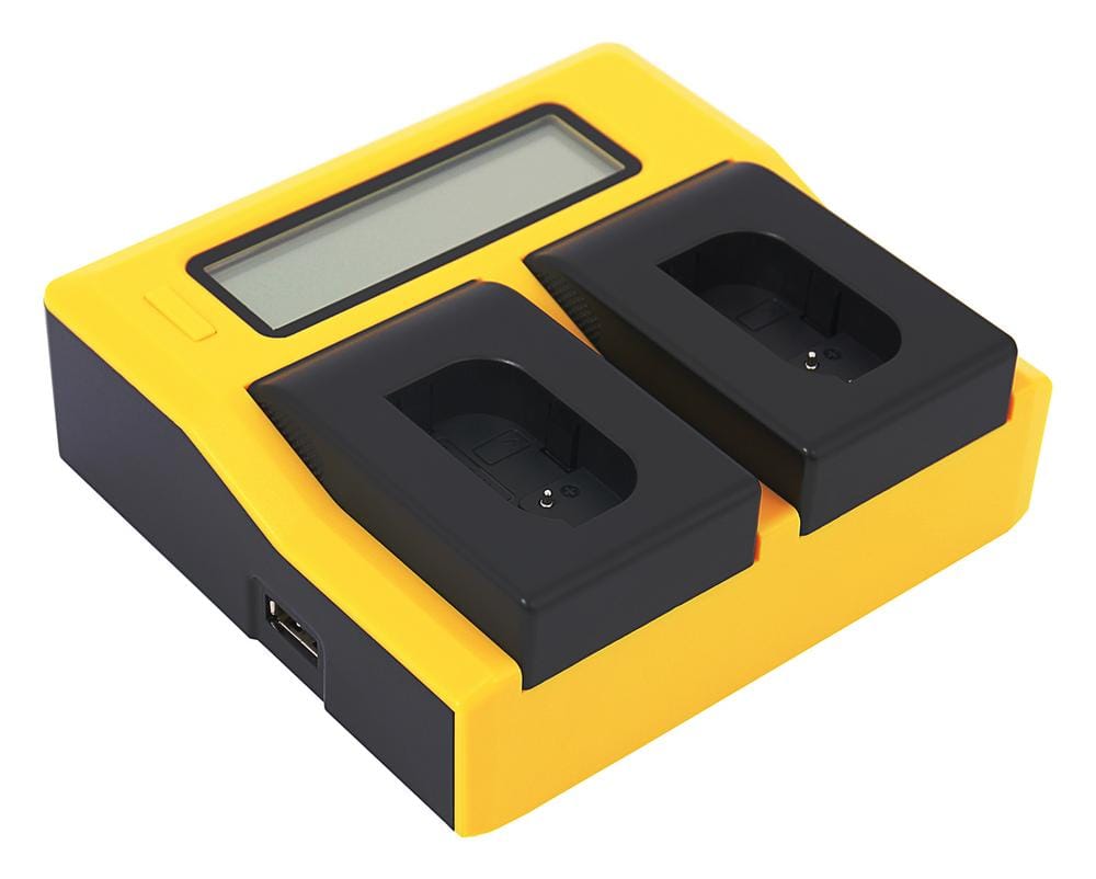PATONA Carregador Dual LCD USB para Panasonic DMW‑BLK22 DC‑S5 G9 GH5 GH5S PATONA Carregador Dual LCD USB para Panasonic DMW‑BLK22 DC‑S5 G9 GH5 GH5S