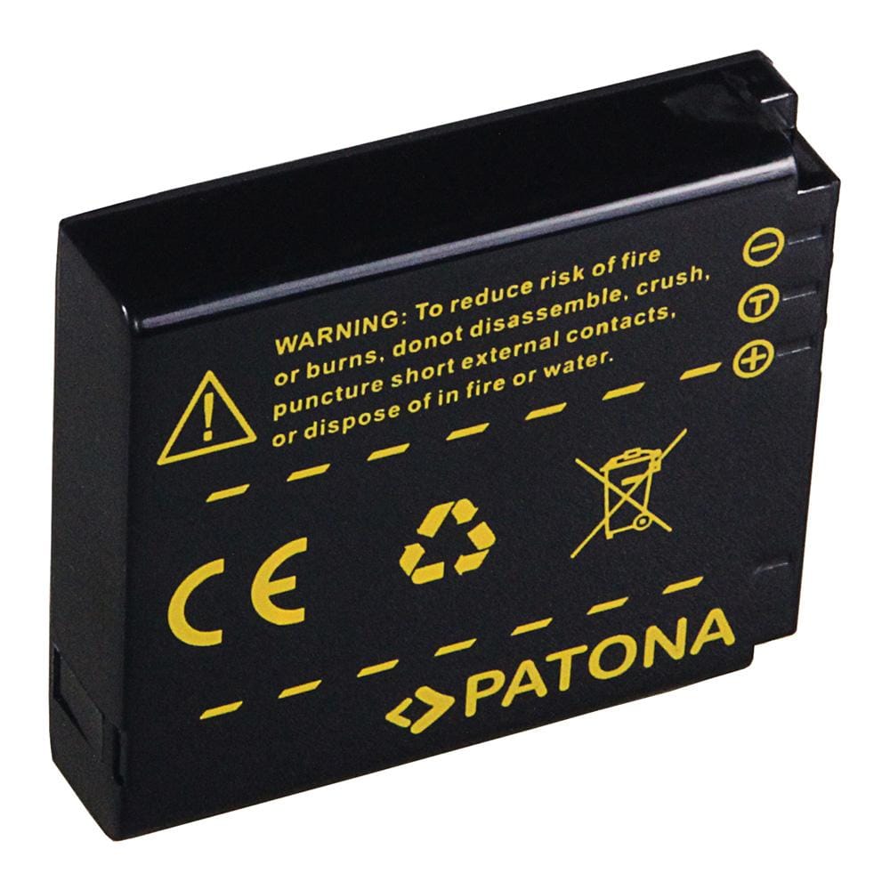 PATONA Batteria per Panasonic Lumix DMC-FX3 FX07 DMC-FX50 DMC-LX2 CGA-S005