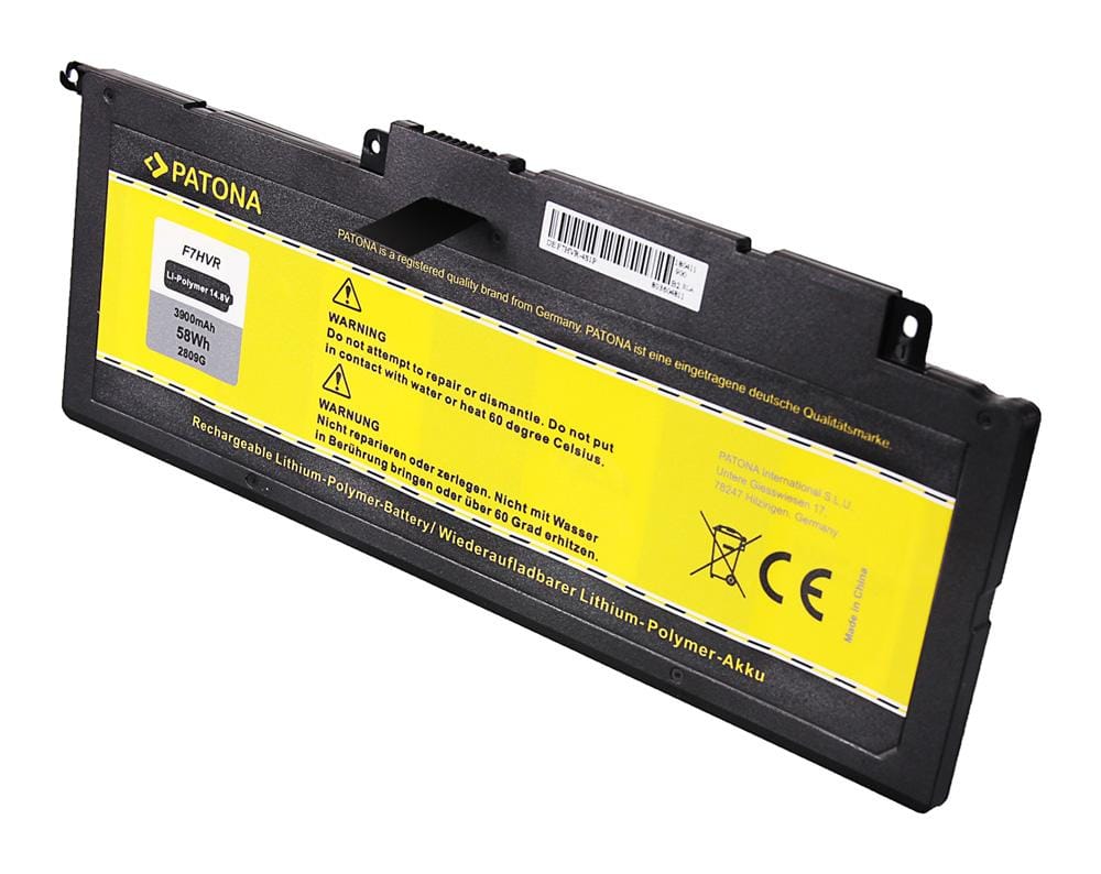 PATONA bateria para Dell F7HVR T2T3J G4YJM 062VNH Série Inspiron 17 7737 15 7537