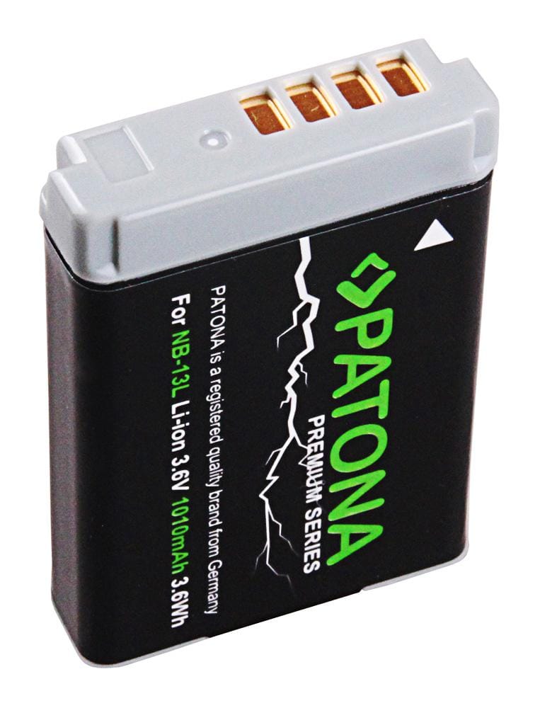 PATONA Bateria Premium para Canon NB-13L Canon PowerShot G7X G5X G9X G7X Mark II PATONA Bateria Premium para Canon NB-13L Canon PowerShot G7X G5X G9X G7X Mark II