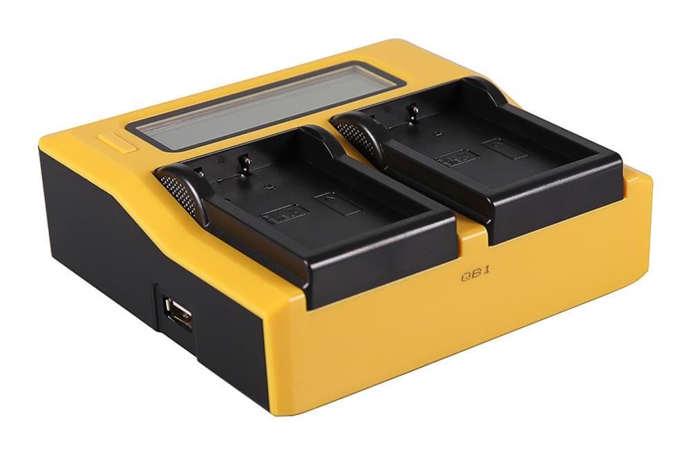PATONA Caricatore USB Dual LCD per Nikon ENEL9 EN-EL9