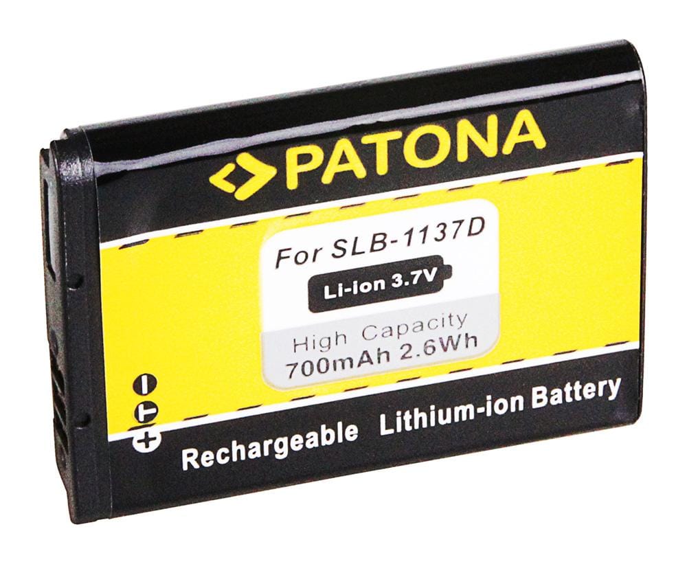 PATONA Batteria per Samsung Digimax i85 L74 wide NV11 NV24 HD NV30 SLB-1137D