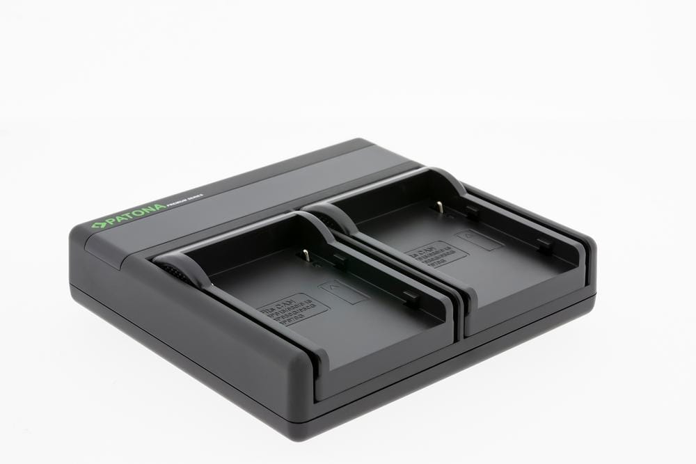 Chargeur Premium Dual PD Performance PATONA pour Canon BP‑915 avec entrée/sortie USB‑C