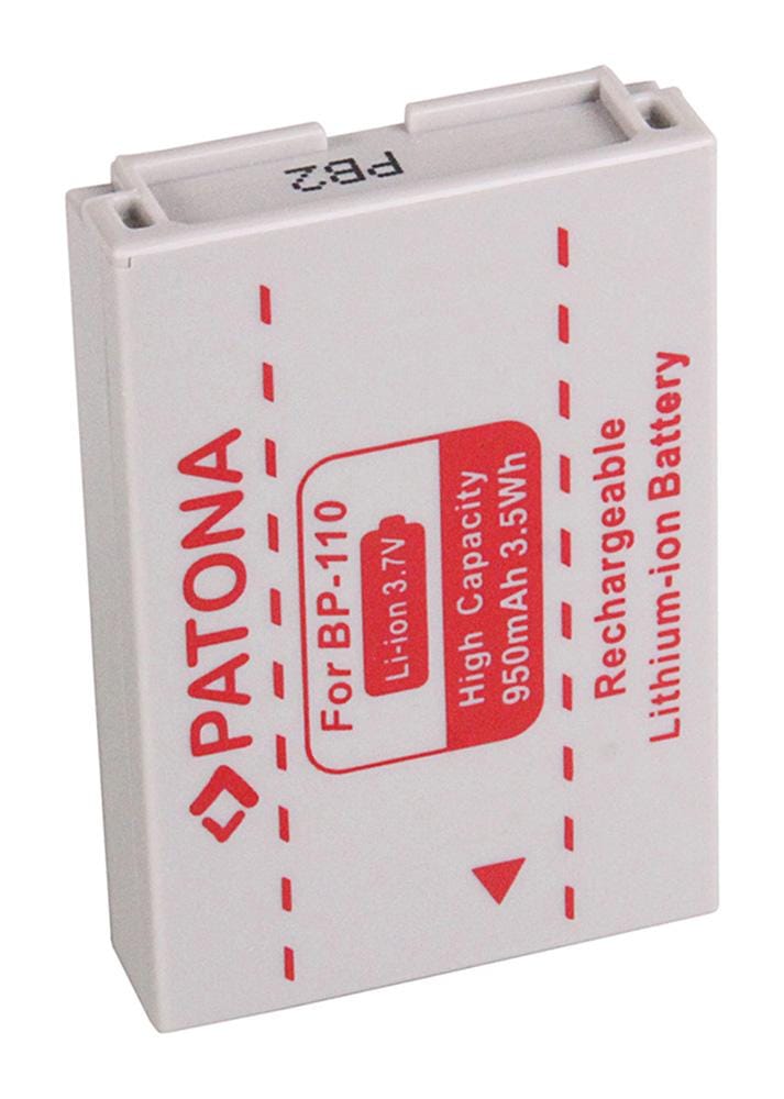 PATONA Batteria per Canon BP-110 Canon HF R26 Canon HF 28 Canon HF 206