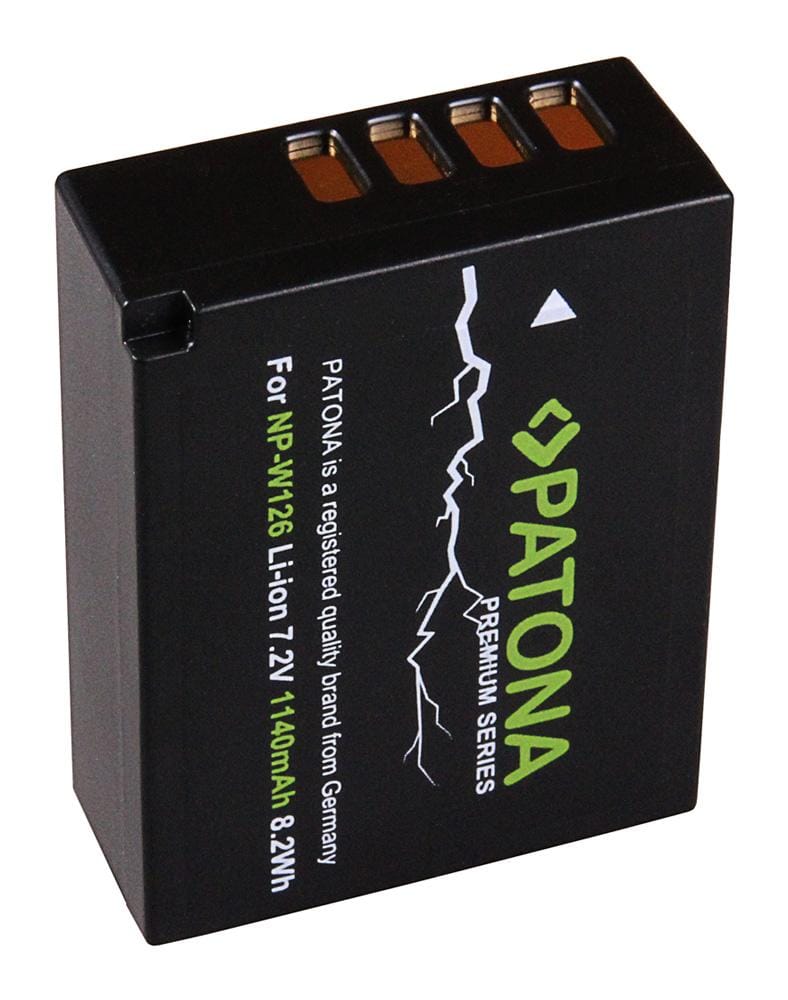 PATONA Premium Battery for Fuji NP-W126 HS33 EXR Fujifilm FinePix Pro 1 HS30 EXR