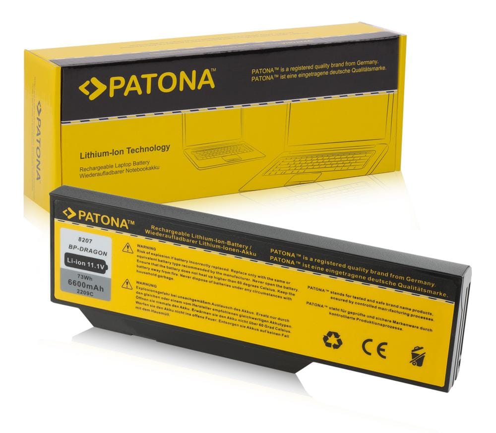 PATONA Battery for Medion MD96144 MD96217 MD96287 MD96305 MD96363 MD96380 PATONA Battery for Medion MD96144 MD96217 MD96287 MD96305 MD96363 MD96380