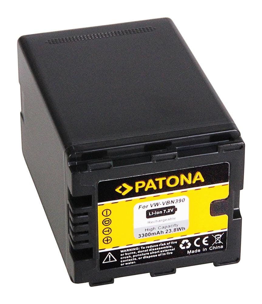 PATONA Batteria per Panasonic VW-VBN390 VW-VBN260 VW-VBN130 HDC-SD800