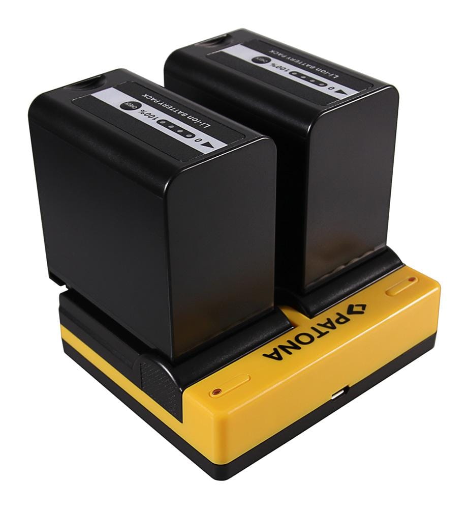 Cargador Dual PATONA para Panasonic VW-VBD26 VBD58 VBD78 AGAC8EJ AG-AC8EJ AjHPX270 con cable Micro-USB Cargador Dual PATONA para Panasonic VW-VBD26 VBD58 VBD78 AGAC8EJ AG-AC8EJ AjHPX270 con cable Micro-USB