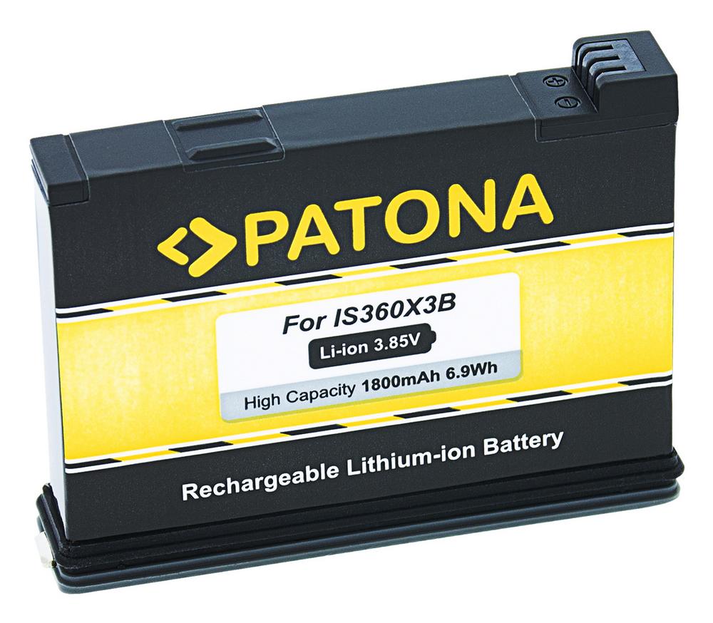 PATONA batteria per Insta360 X3 CINAQBT A PATONA batteria per Insta360 X3 CINAQBT A