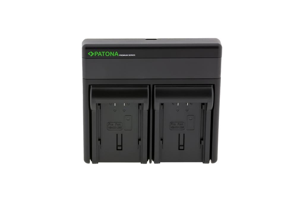 PATONA Premium Dual PD Performance Charger for Panasonic VBN130 with USB‑C Input/Output