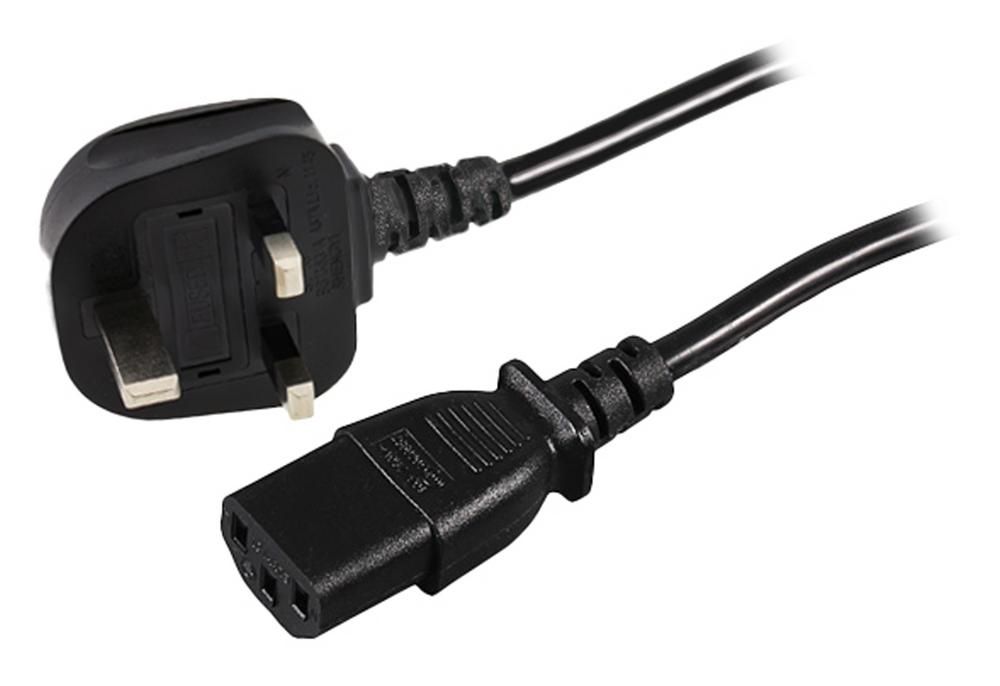 PATONA UK‑prise pour appareils froids avec fusible 13 A 1,4 m PATONA UK‑prise pour appareils froids avec fusible 13 A 1,4 m