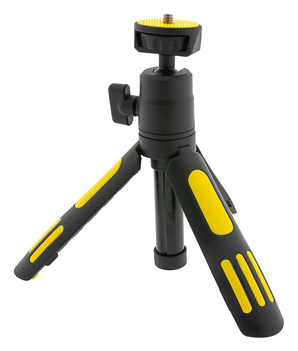 PATONA Extendable Tripod for Smartphones with Clip and Hot Shoe Mount