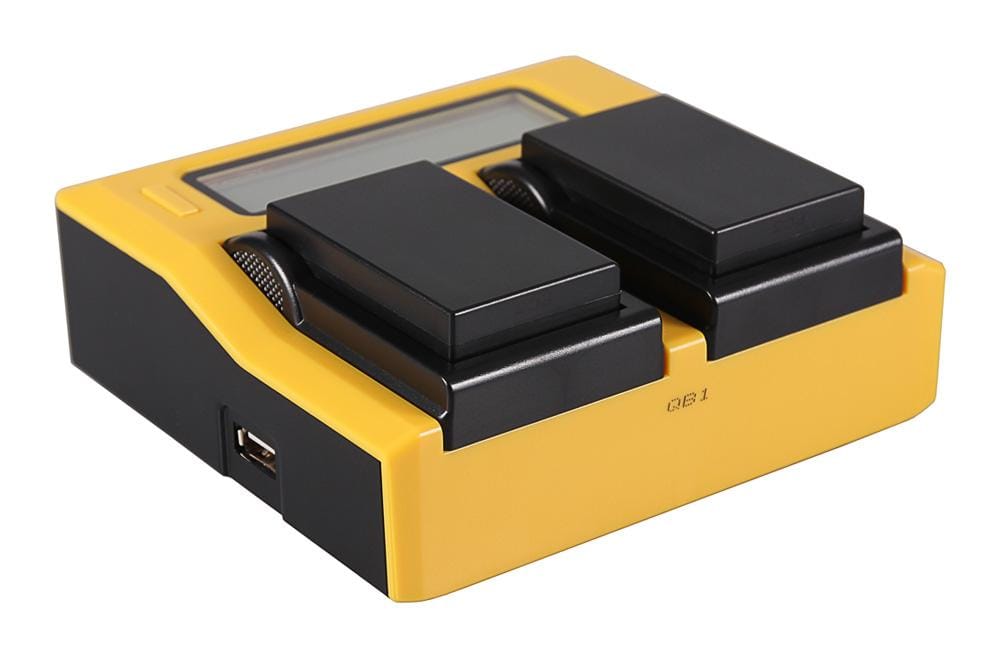 PATONA Caricatore USB Dual LCD per Nikon ENEL9 EN-EL9