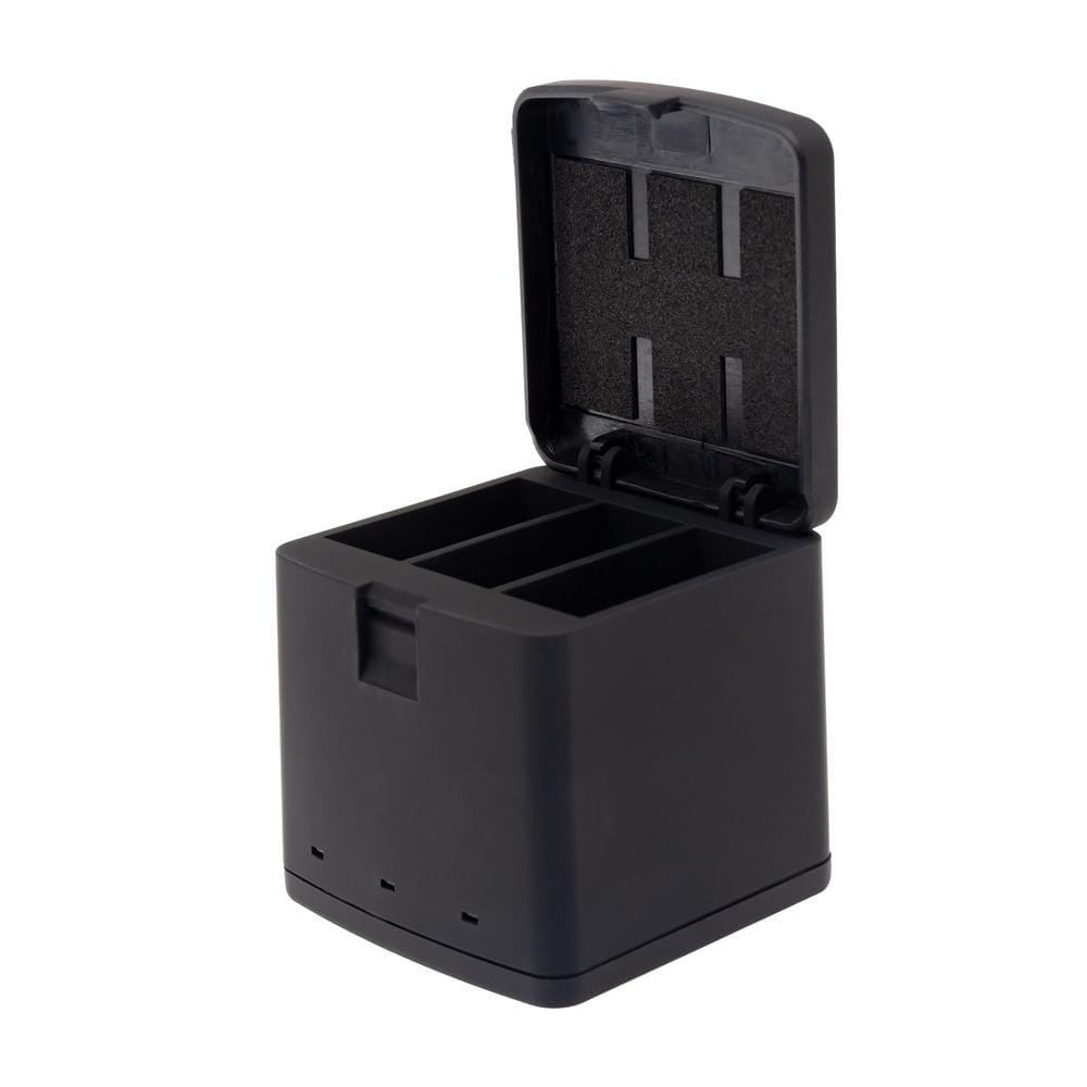PATONA Premium Charging Box for up to 3 GoPro Hero 9‑12 Batteries including USB‑C Cable
