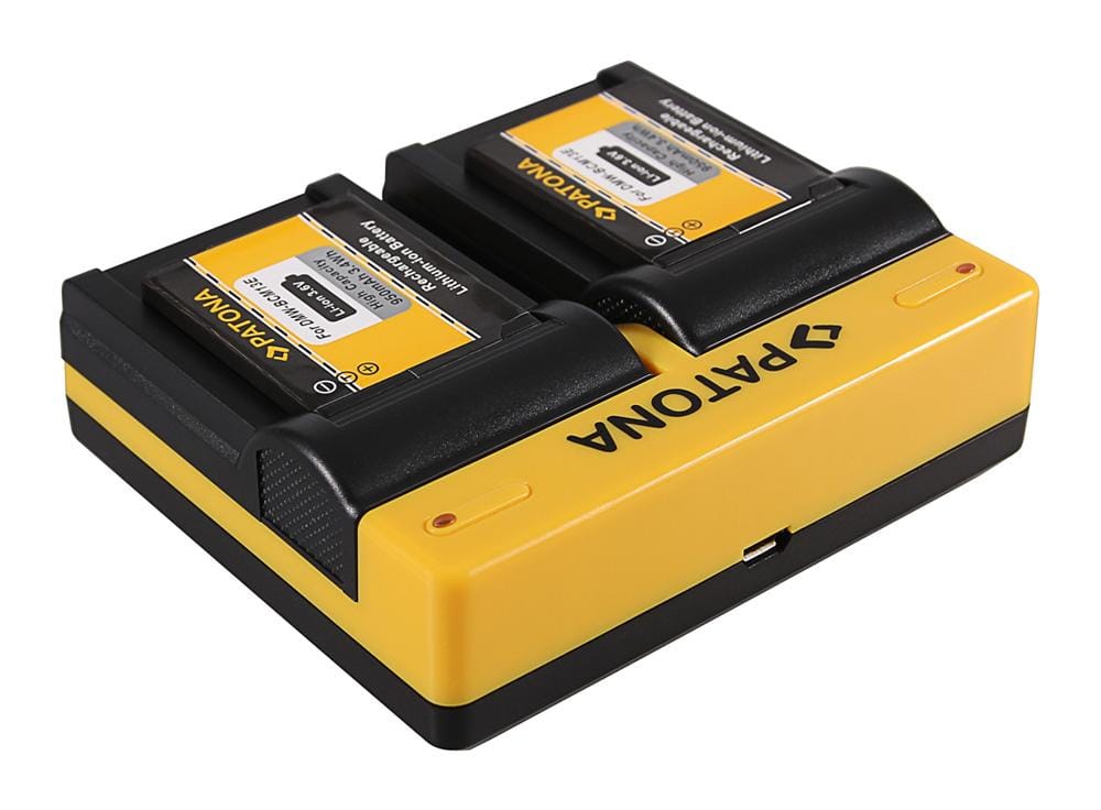 PATONA Dual Caricabatterie per Panasonic DMW-BCM13 Lumix DMCFT5 DMC-FT5 DMCFT51 DMCTS5 DMC-TS5 con Cavo Micro-USB PATONA Dual Caricabatterie per Panasonic DMW-BCM13 Lumix DMCFT5 DMC-FT5 DMCFT51 DMCTS5 DMC-TS5 con Cavo Micro-USB